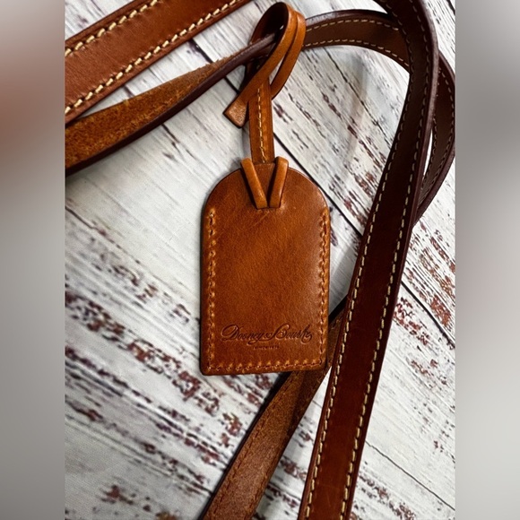 Women’s Dooney & Bourke Ostrich Charleston Shopper Bag - Picture 7 of 11